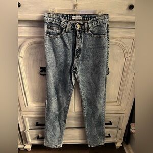 Vintage 80’s GUESS Georges Marciano High Waisted Acid Wash Tapered‎ Jeans 22001